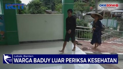 Potret Warga Baduy Luar Periksa Kesehatan dengan BPJS Kesehatan