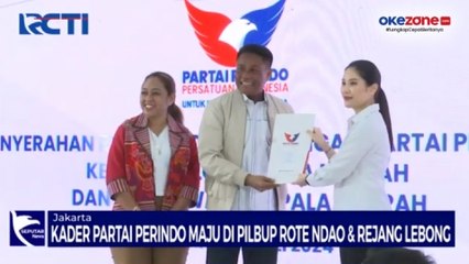Kantongi Surat Rekomendasi, 2 Kader Partai Perindo Maju di Pilbup