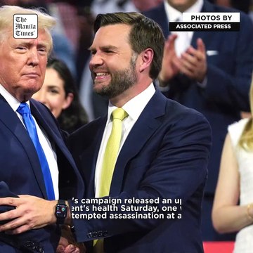 Trump campaign releases letter on his injury, treatment after last week's assassination attempt