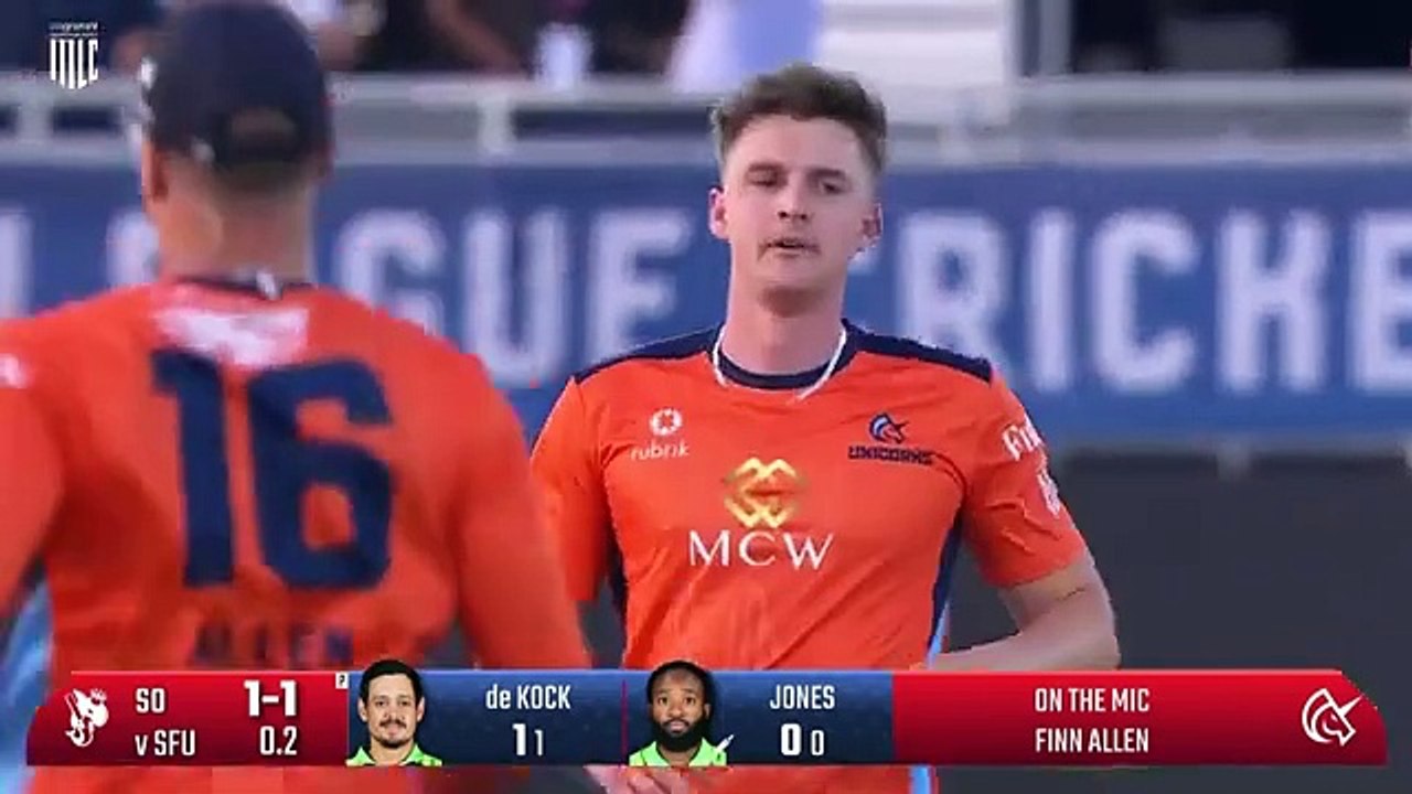 Cognizant Major League Cricket Game 18 Highlights | Seattle Orcas Vs. San Francisco Unicorns