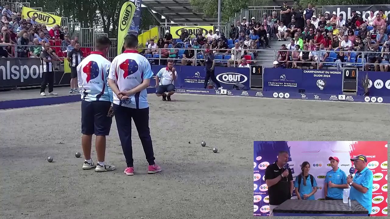 CHAMPIONNAT DE FRANCE TRIPLETTE MIXTE - FENOUILLET 2024 1/2