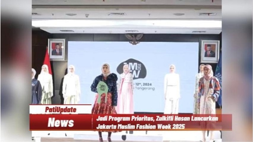 Launching Jakarta Muslim Fashion Week 2025 yang Menjadi Program Prioritas