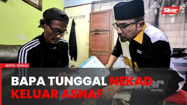 Pernah makan nasi berlauk perencah mi segera, bapa tunggal nekad keluar asnaf