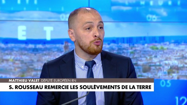 Matthieu Valet : «Jordan Bardella et Marine Le Pen l’ont dit : si nous sommes aux responsabilités, nous allons dissoudre les soulèvement de la Terre »