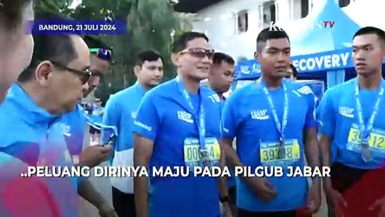 Sandiaga Uno Buka Suara soal Kans Maju Pilgub J...