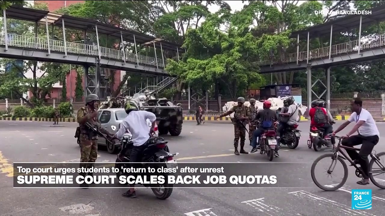Bangladesh supreme court winds back job quotas that sparked unrest