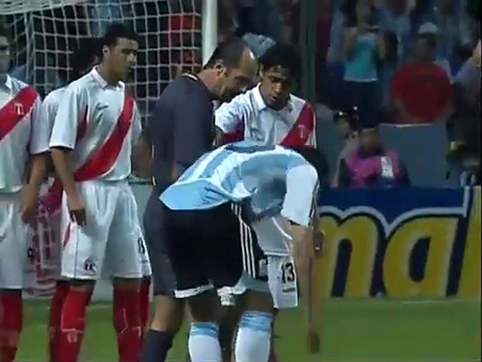 COPA 2007 - Argentina vs. Peru - 1.Half