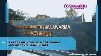 Latsarmil Komcad Matra Darat Gelombang I Tahun 2024