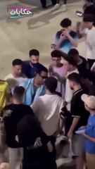 ضـ ربه بالقلم والقلم اترد له في ساعتها .. لحظة صفع محمد رمضان لـ غلام على وجهه في الساحل الشمالي