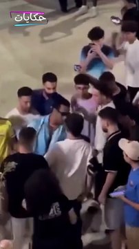 ضـ ربه بالقلم والقلم اترد له في ساعتها .. لحظة صفع محمد رمضان لـ غلام على وجهه في الساحل الشمالي