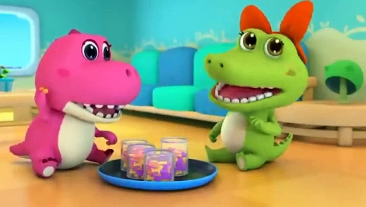 Baby panda don't want to go to school kid's cartoon (part 2)