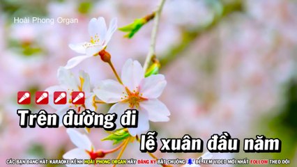 Karaoke Câu Chuyện Đầu Năm (Beat Đẳng Cấp) Tone Nam (Gm) Nhạc Xuân 2024 - Hoài Phong Organ
