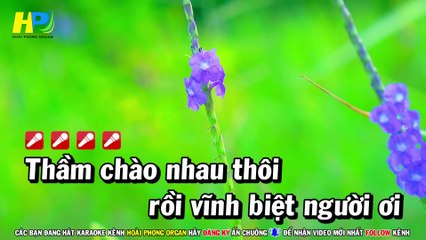 Karaoke Đoạn Tuyệt (Beat Hay) Nhạc Sống Tone Nữ - Hoài Phong Organ