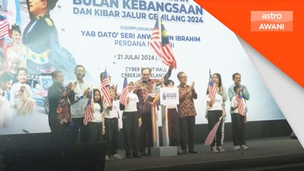 PM Anwar seru rakyat Malaysia kibar Jalur Gemilang