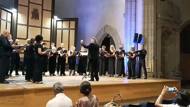 Concierto de los alumnos de la Semana Internacional de Canto-Zenobia Música en el auditorio de San Francisco
