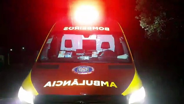 Idosa é socorrida pelo SIATE após sofrer queda