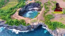 Broken Beach, One of the Natural Wonder,  Nusa Penida, Bali Indonesia