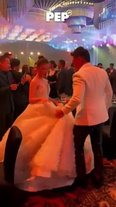 Barbie Forteza has boyfriend Jak Roberto as date at #GMAGala2024 #shorts