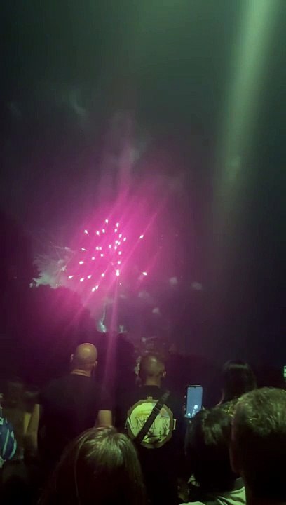 Le Feu d’artifice du 14 juillet Grenoble  Parc Jean-Verlhac Villeneuve #france #grenoble #show (42)