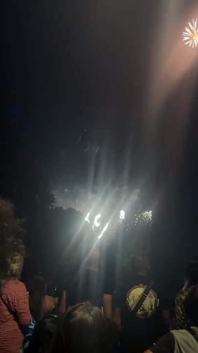 Le Feu d’artifice du 14 juillet 2023  Grenoble #14juillet #fetenational #france #feuxdartifice  (2)