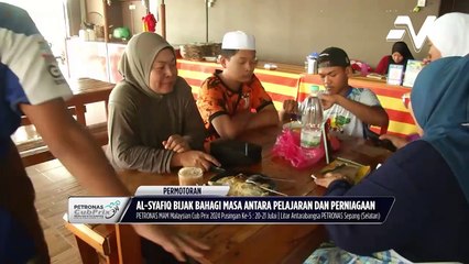 Al-Syafiq Al-Amirul bahagi masa sebaiknya antara pelajaran dan latihan sebagai pelumba