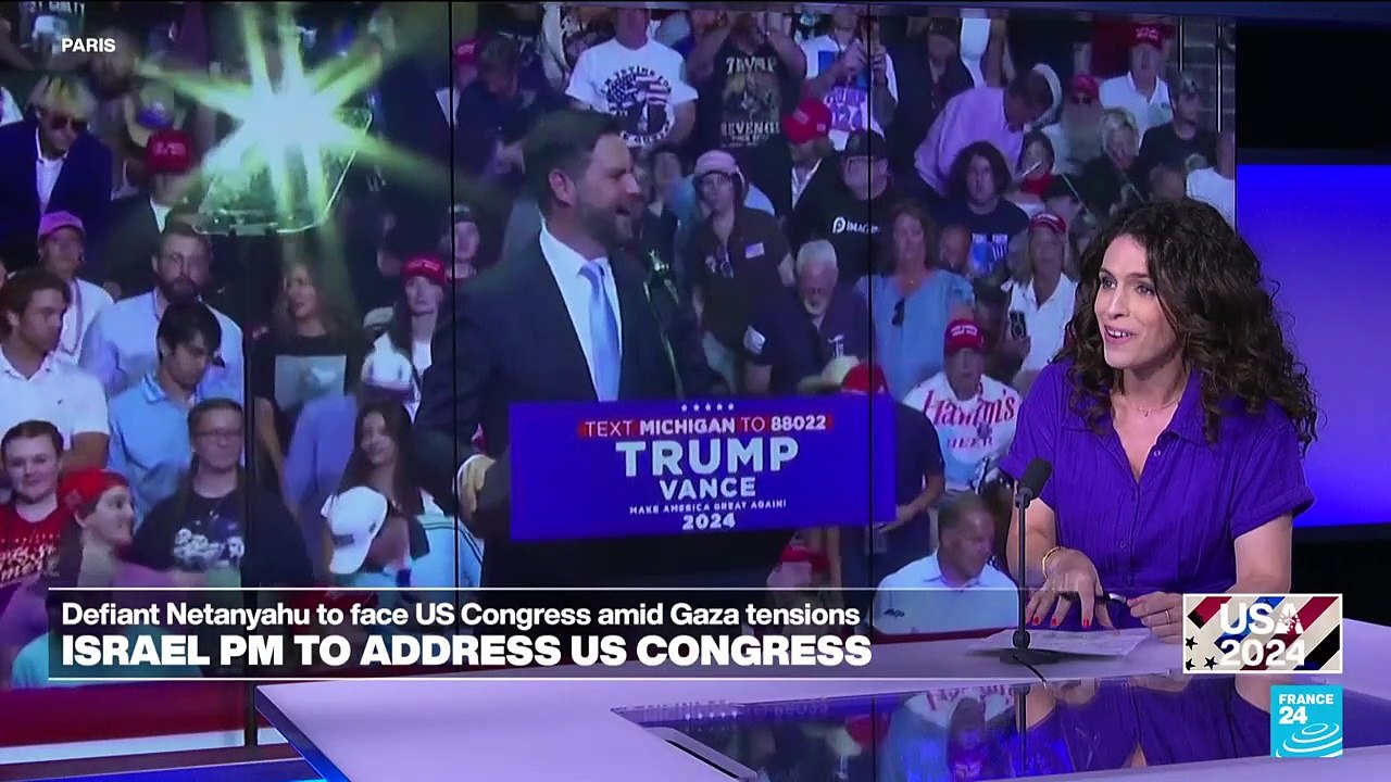 Israeli Primer Minister Netanyahu to face US Congress amid Gaza tensions