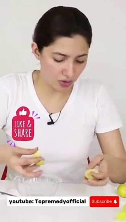 For glowing skin