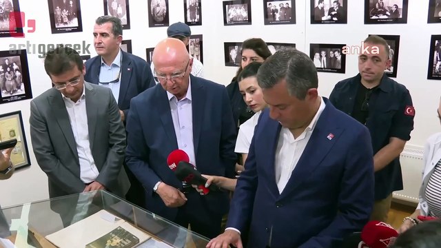 Özgür Özel, Orhan Kemal Müzesi’ni ziyaret etti