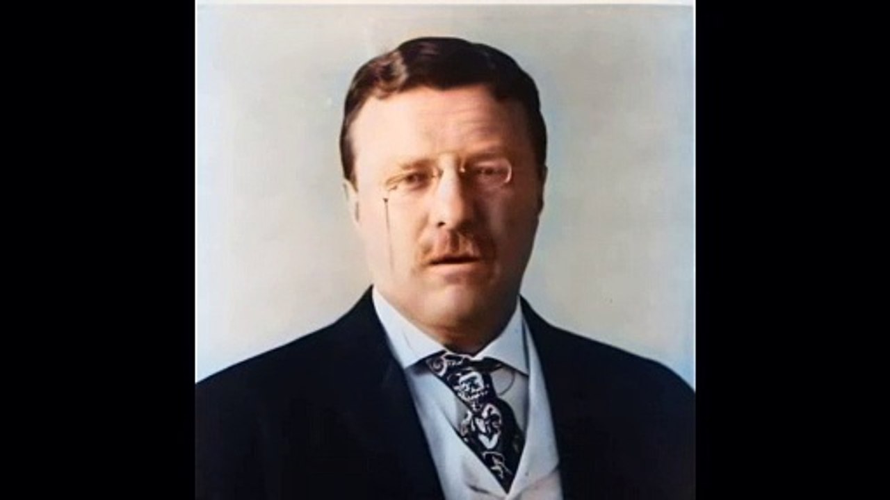 Whoahh!!!Teddy Roosevelt Sings Bullets on the Frontier