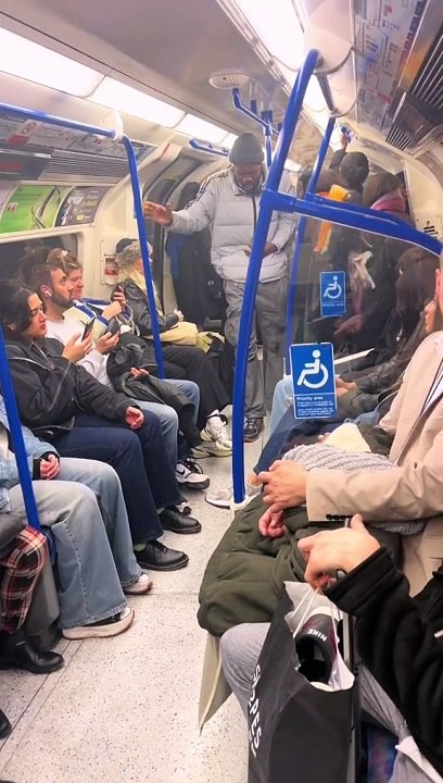 Train prank