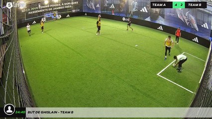 But de Ghislain - Team B