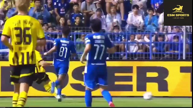 BG Pathum United vs Dortmund 4-0- All Goals & Highlights - 2024 Teerasil Dangda goal