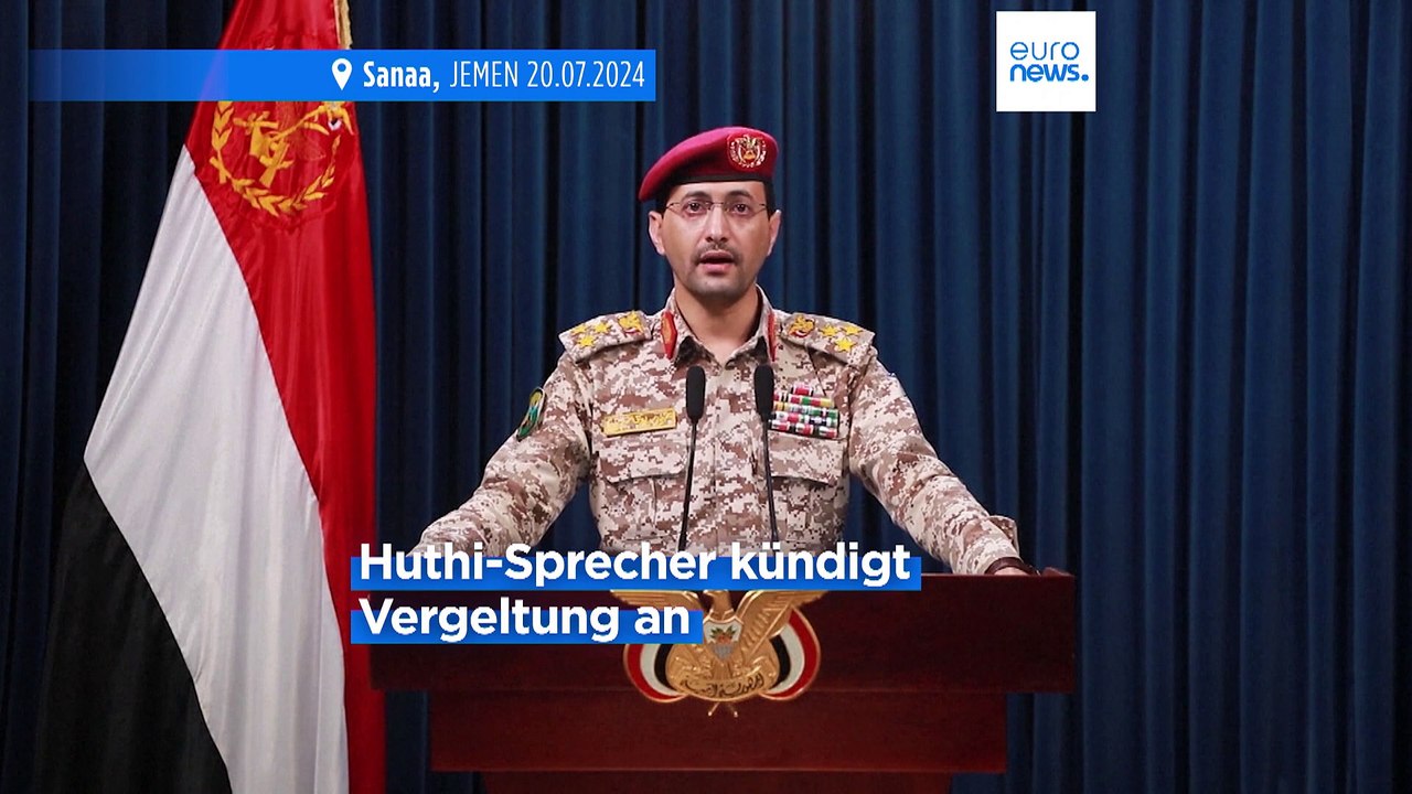 'Eklatante Aggression': Huthi drohen mit Vergeltung für israelischen Luftangriff auf Hodaida