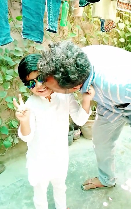 Son and dad
