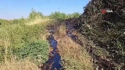 Sızıntı harekete geçirdi: Adıyaman'da petrol boruları patladı