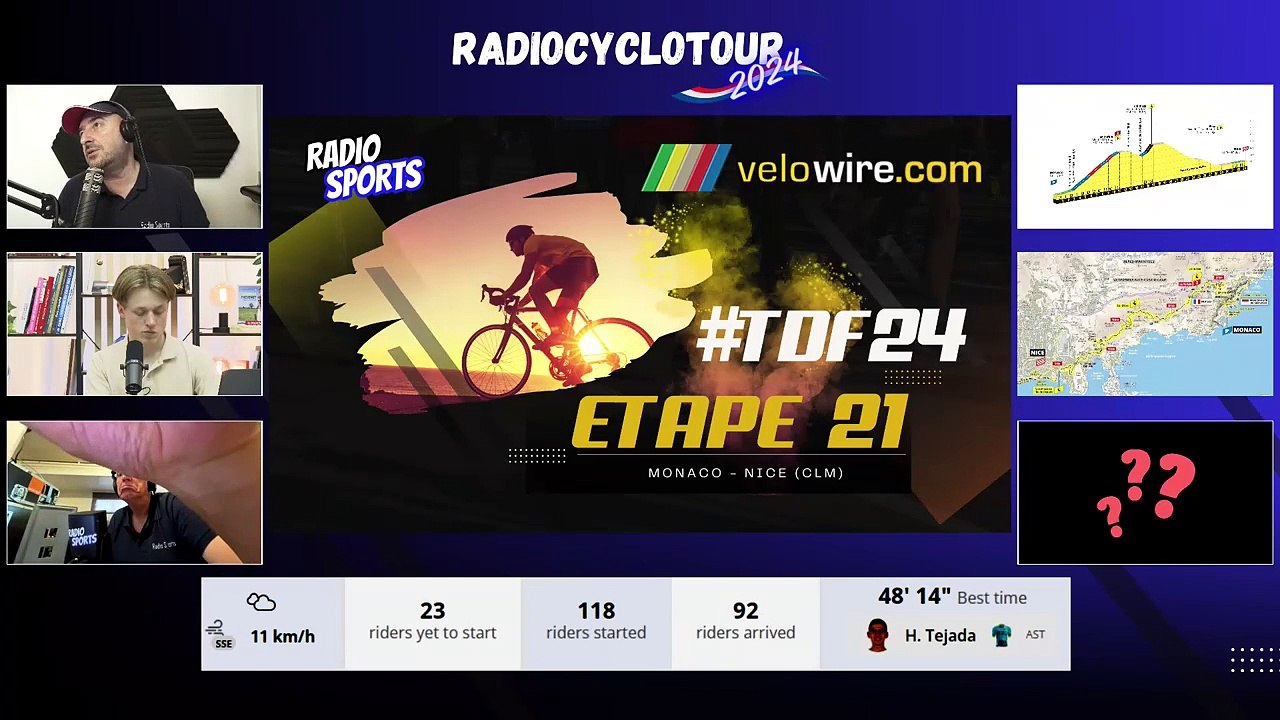 Tour de France 2024 :  Etape 21