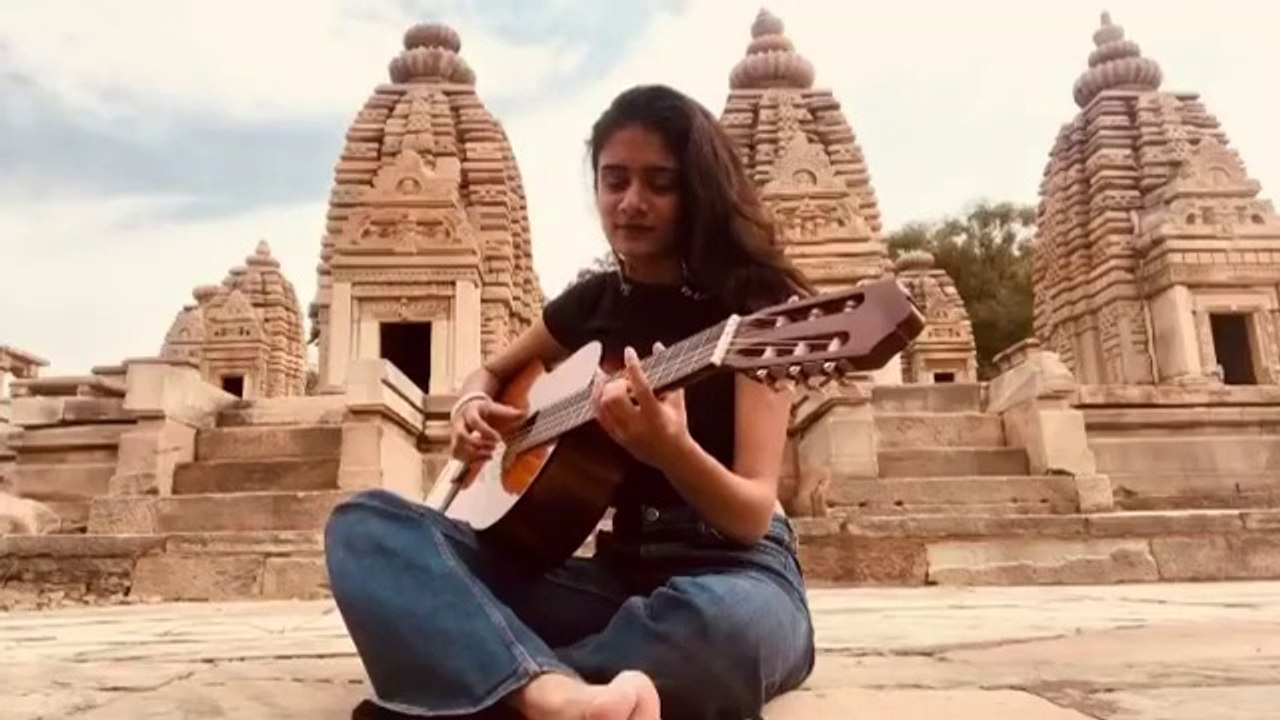 Spanish Romance / Romanza- part- 1 (Indian female guitarist cover )