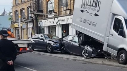 INSANE chain-reaction vehicle accident stirs up confusion among masses