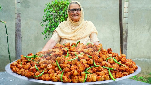 Food Recipe | Fried Semolina Dumplings | Grandma Cooking |