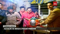 En Hidalgo, el presidente municipal de Tlanalapa se niega a pagar la pensión alimenticia de su hijo