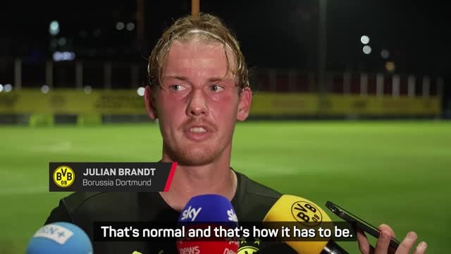 Brandt wants to become main man under Sahin at Dortmund