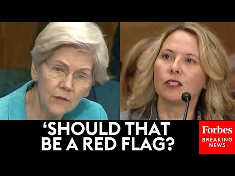 Elizabeth Warren Presses FDIC Chair Nominee: Some ‘Workplace Complaints’ Were Filed Against You