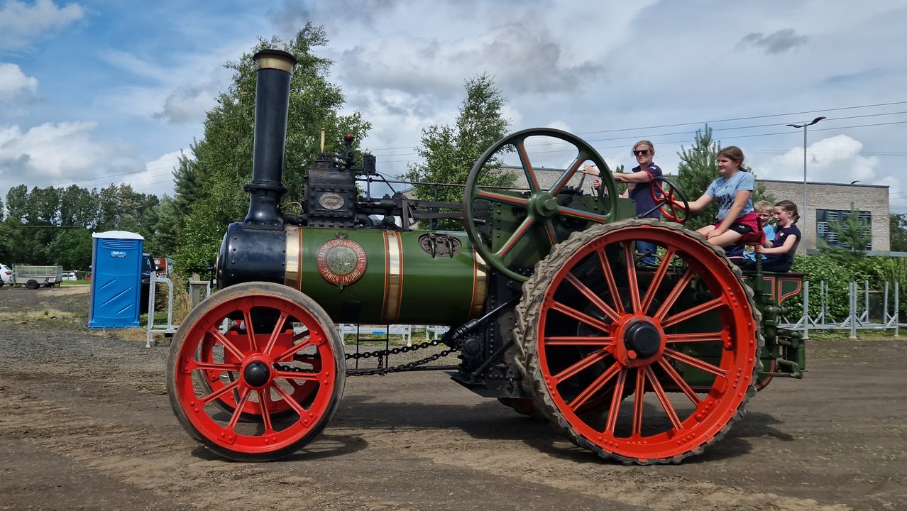 Some static exhibitions at the Traction Engine Club of Ulster (TECU) Steam Rally