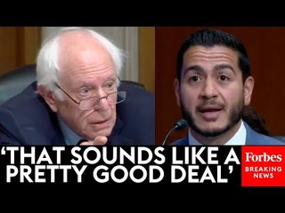 Bernie Sanders Commends Witness For Efforts To Cancel Medical Debt Through State Funding