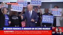 Joe Biden renonce à briguer un second mandat, à moins de 4 mois de l'élection présidentielle aux États-Unis