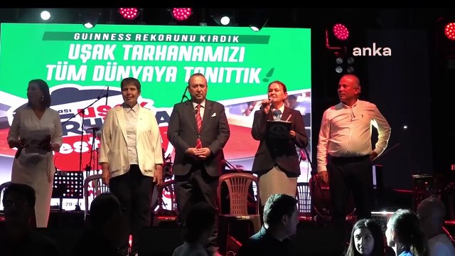 Uşak Tarhanası Guinness Rekorlar Kitabı’na girdi