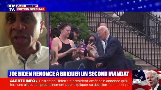 Retrait de Joe Biden: une décision historique et un soulagement pour les démocrates , analyse le spécialiste Jean-Claude Beaujour