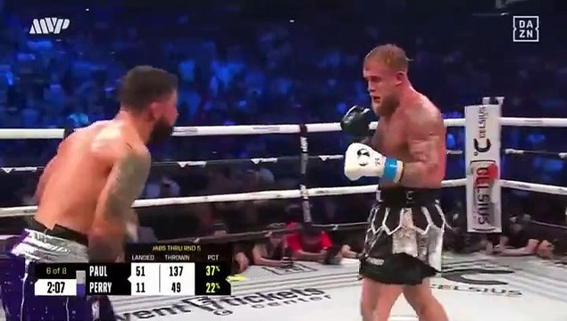 El nocaut de Jake Paul a Mike Perry a la espera del duelo con Mike Tyson