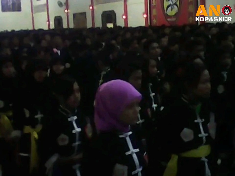 Suasana Pengesahan Warga & Pendekar 110/96 IKS.PI Kera Sakti Di Padepokan Pusat Madiun 11 Oktober 2014