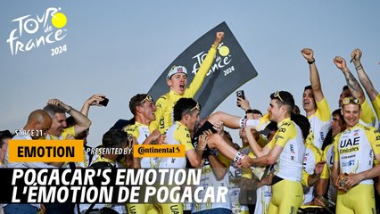 Winner's emotion - Stage 21 - Tour de France 2024